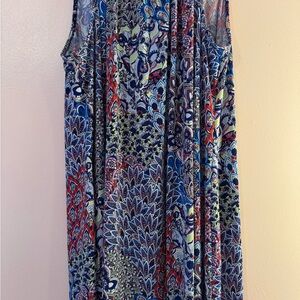 MSK Multicolor Sleeveless Dress